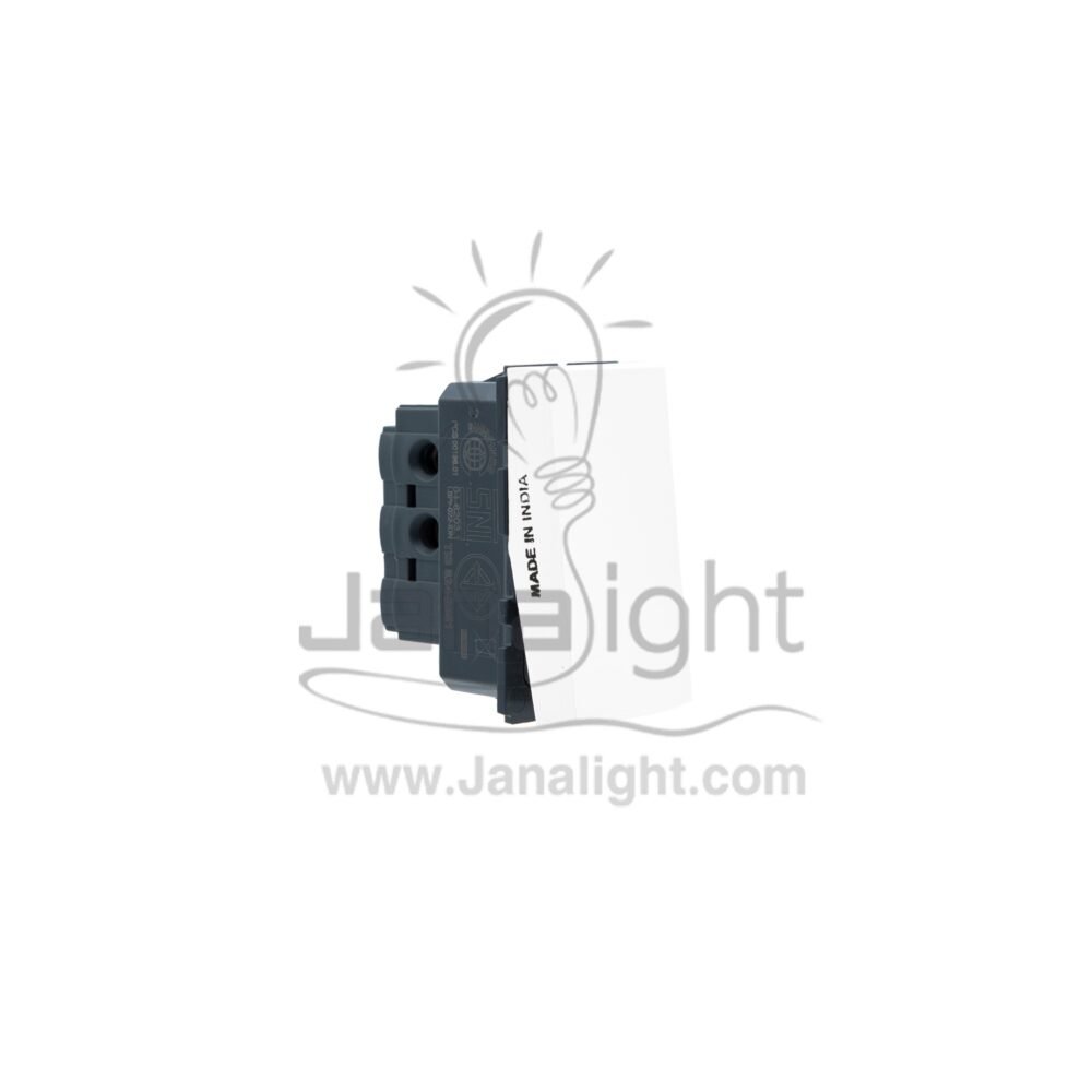 زر جرس ليجراند ابيض way push-button Arteor - 1 module - white